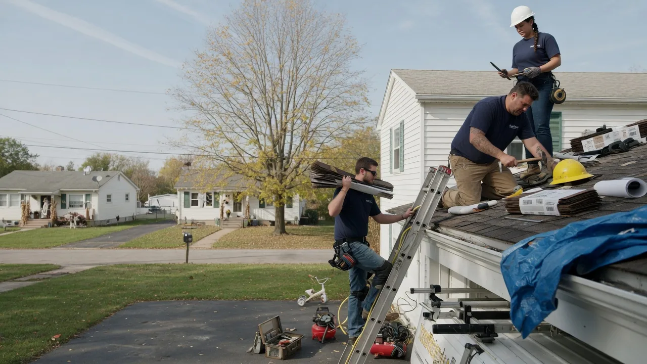 Local Roofing Contractors in Virden, IL near me
